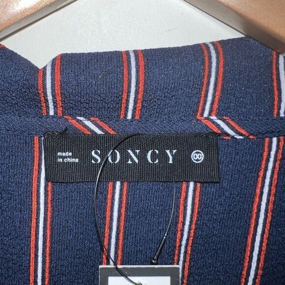 Soncy Plus Pajama Chic High Low Blouse (Soncy size 00) - Picture 5 of 11